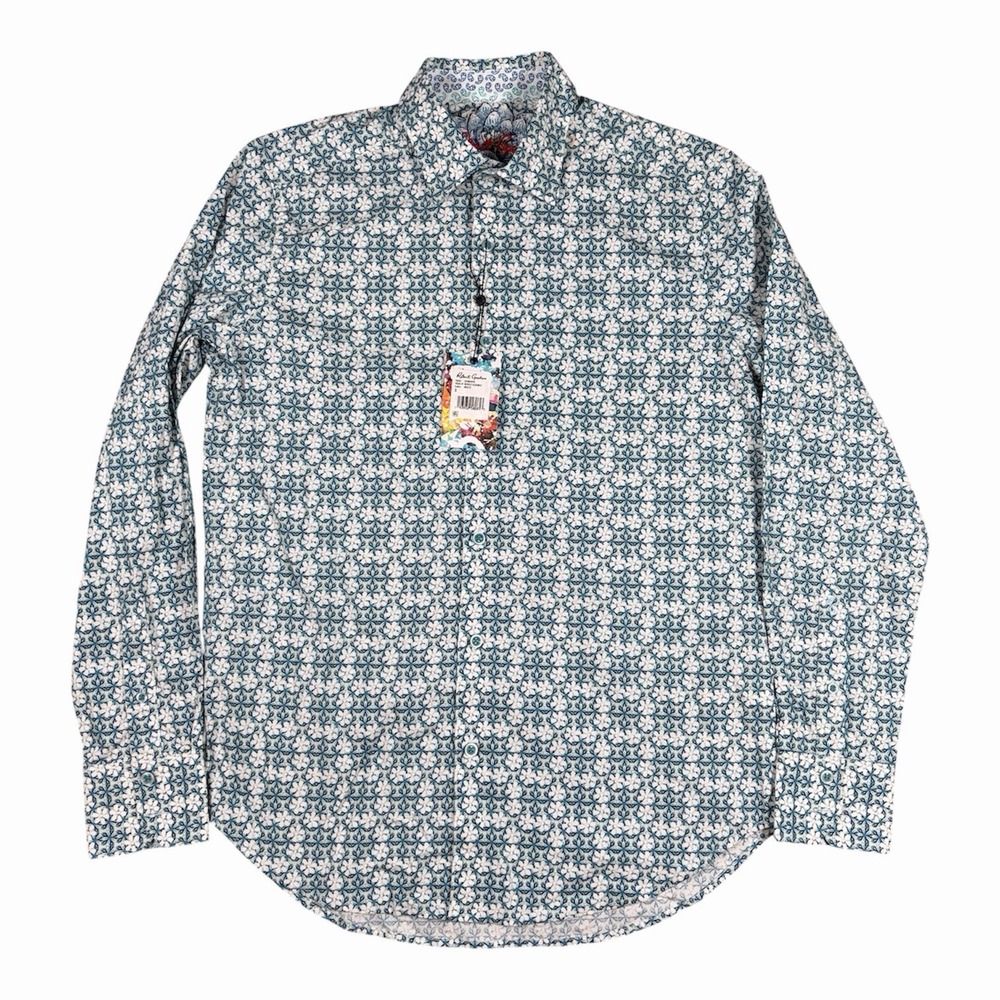 Robert Graham Hanover Button Down Shirt Mens S Floral Long Sleeve NWT
